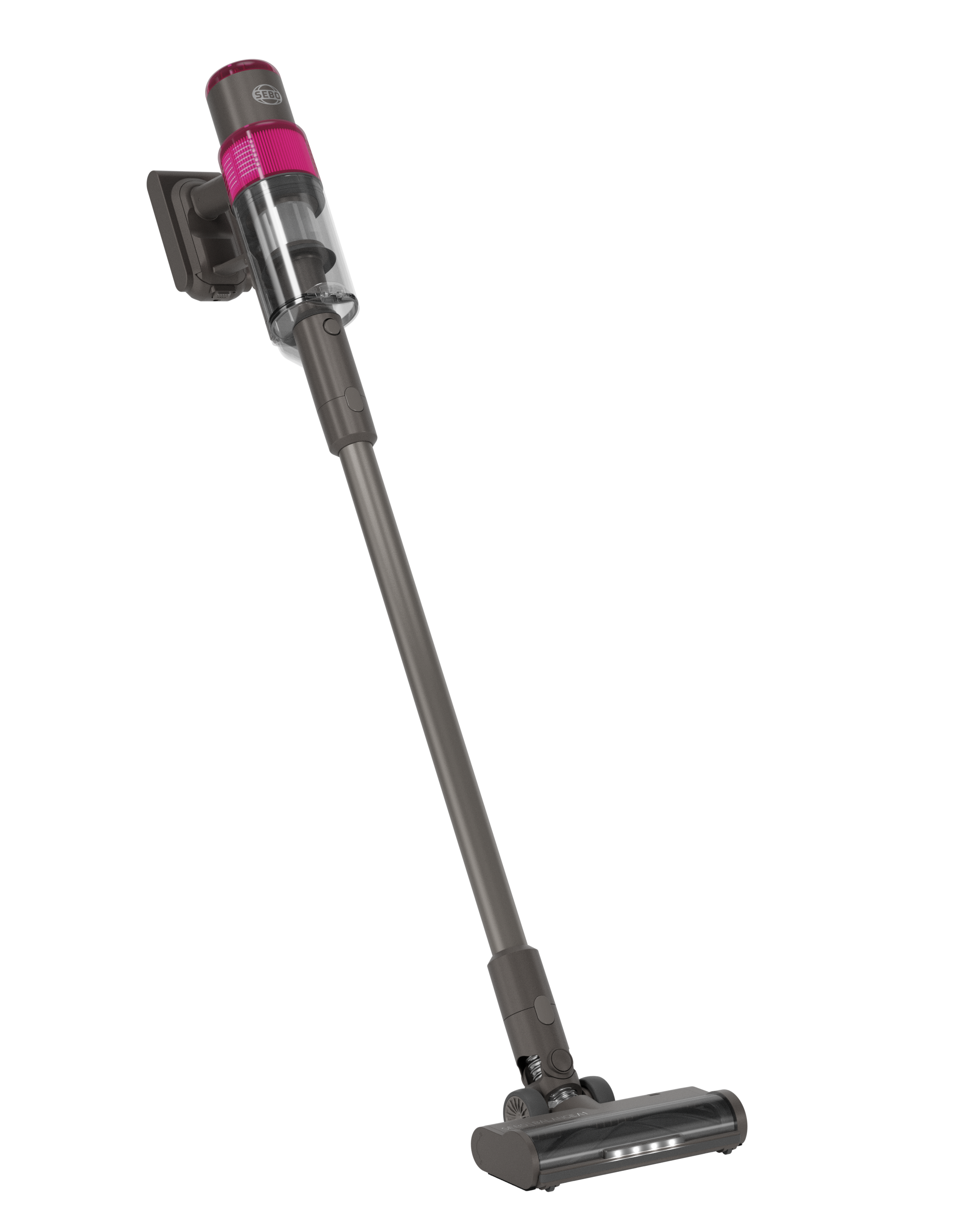 New SEBO balance cordless vacuum magenta pink