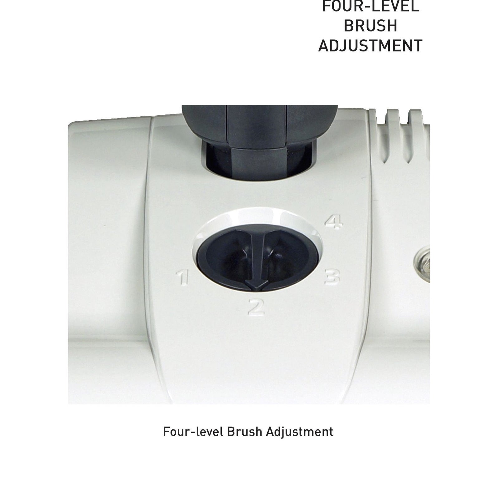 Sebo carpet height adjustment for high pile carpet