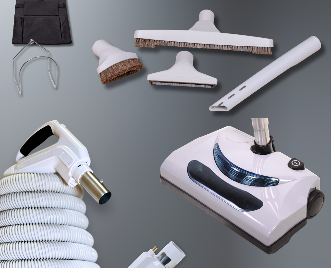 Geek Vacuums Direct Connect Central Vacuum Kit Standard powerhead