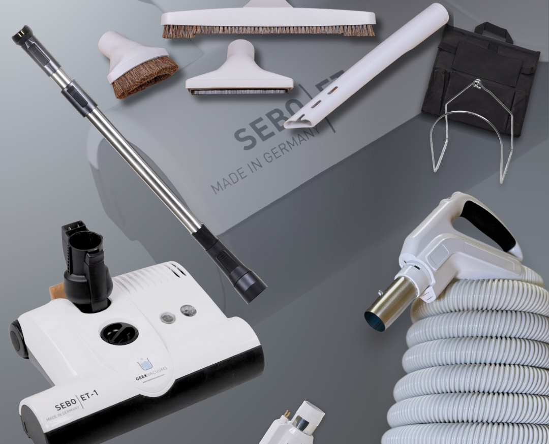 Kit with Sebo Powerhead - Geek Vacuums