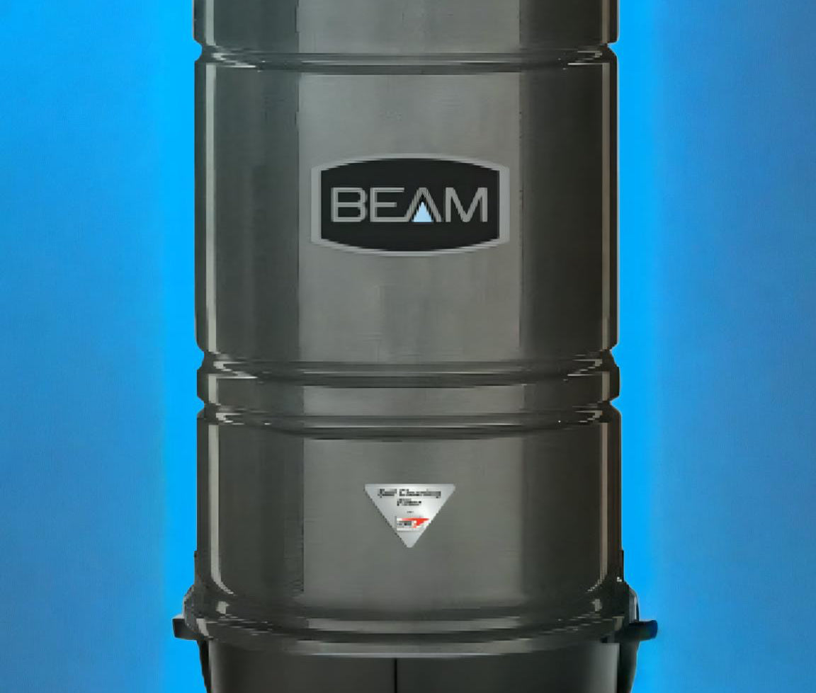 Beam 345A vacuum cleaner for hide-a-hose