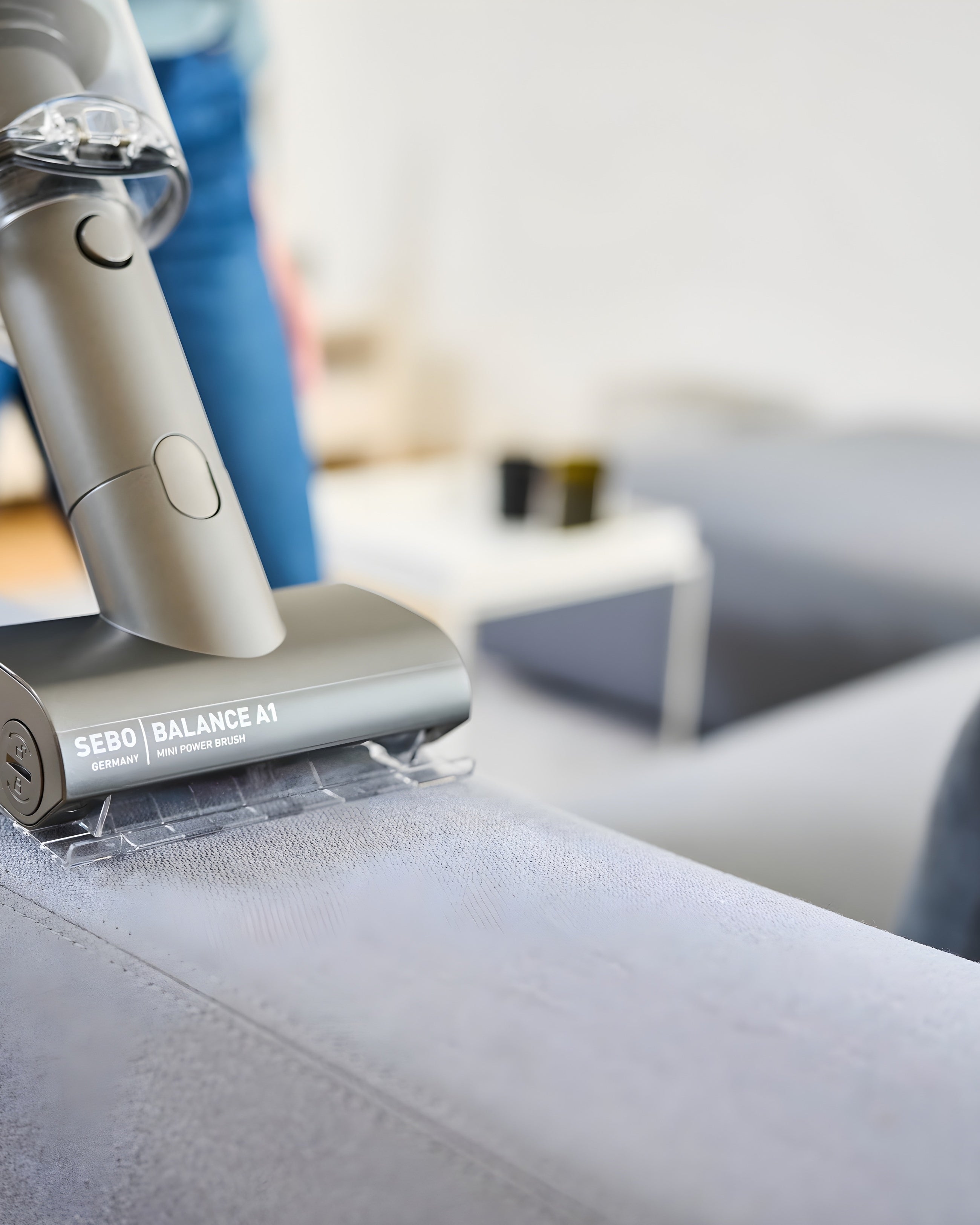SEBO Balance A1 Cordless Stick Vacuum Mini Power Brush Upholstery