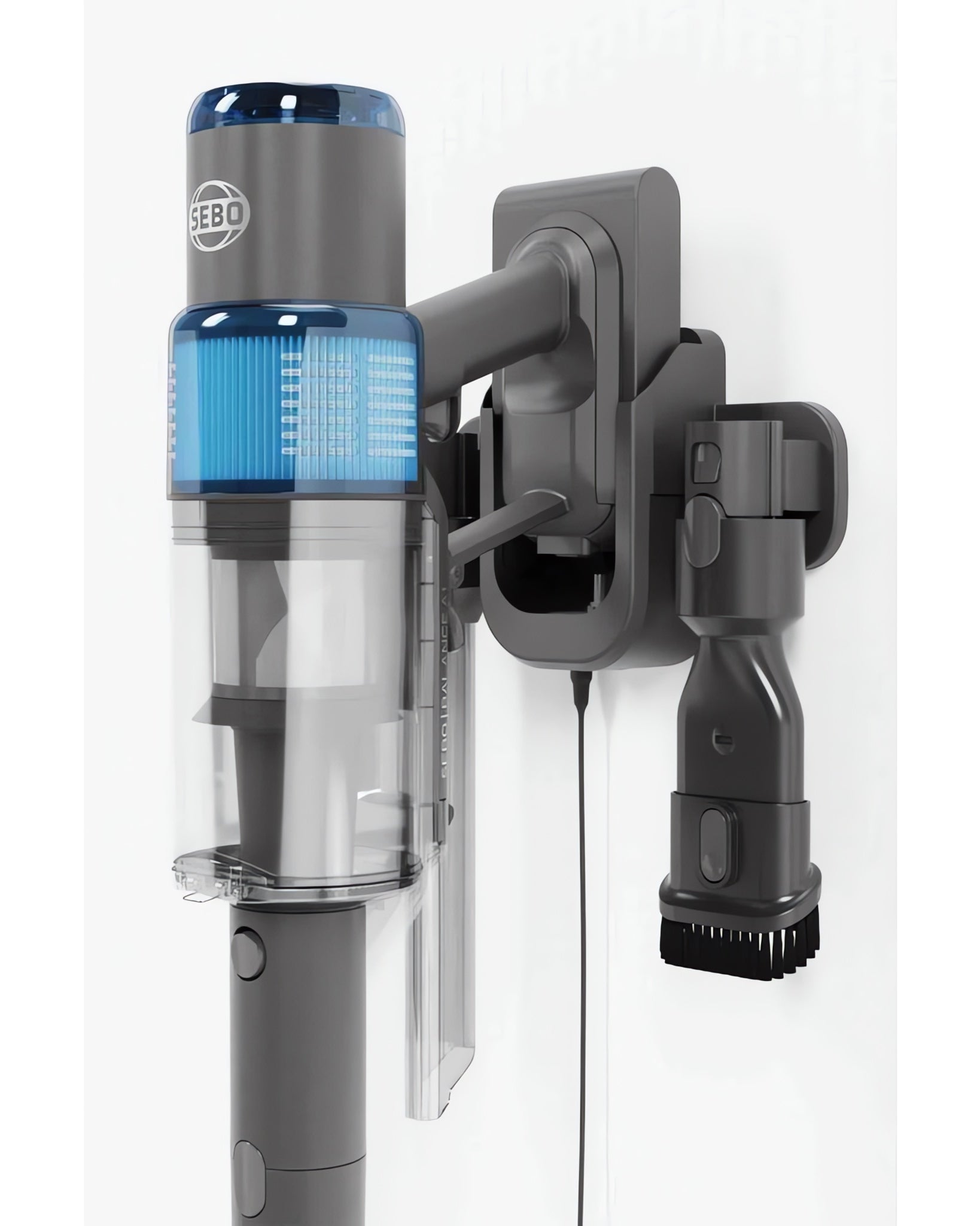 Sebo Balance A1 Cordless Stick Vacuum Wall Mount Charging Station