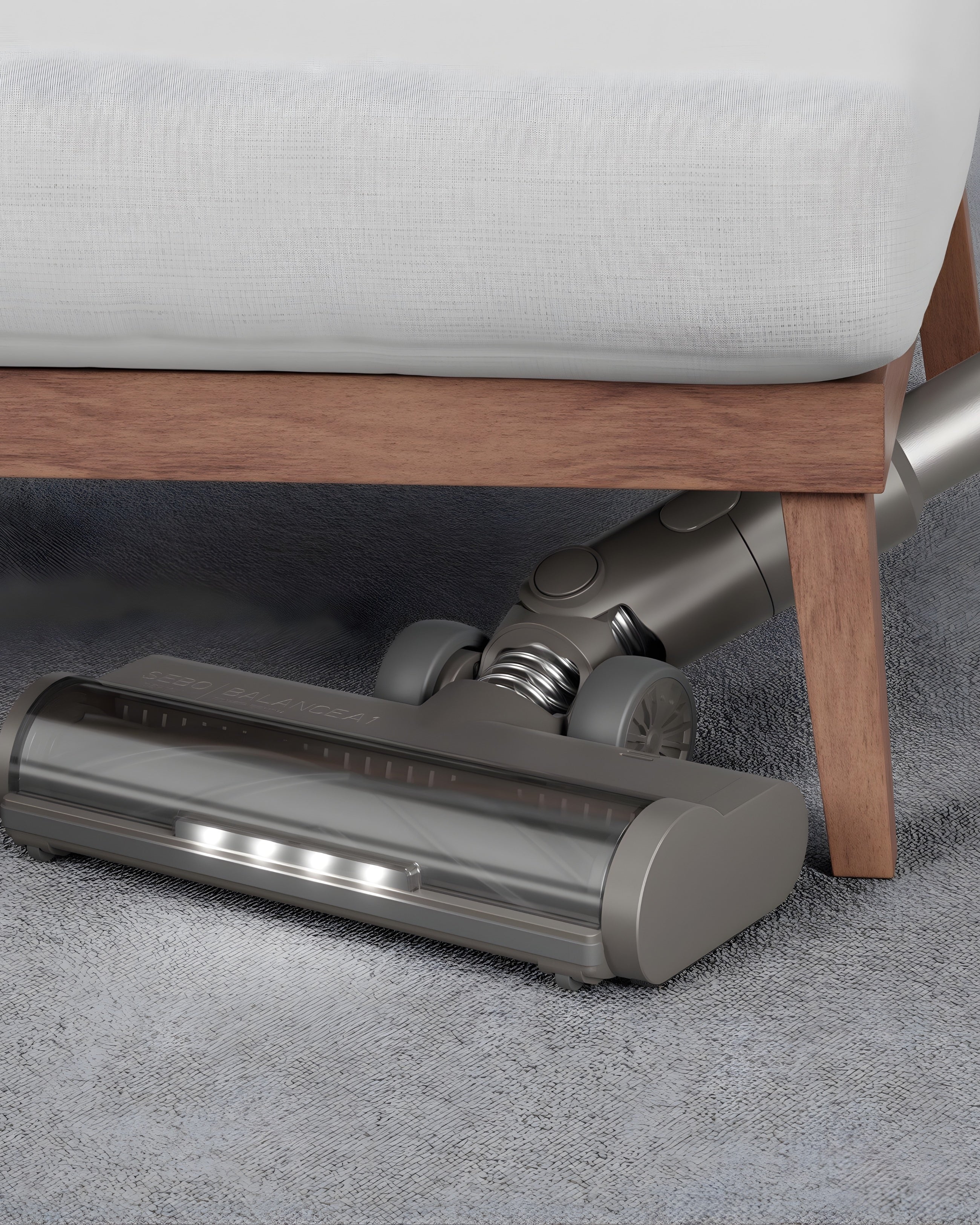 Sebo Balance A1 Cordless Stick Vacuum Low Profile LED Powerhead