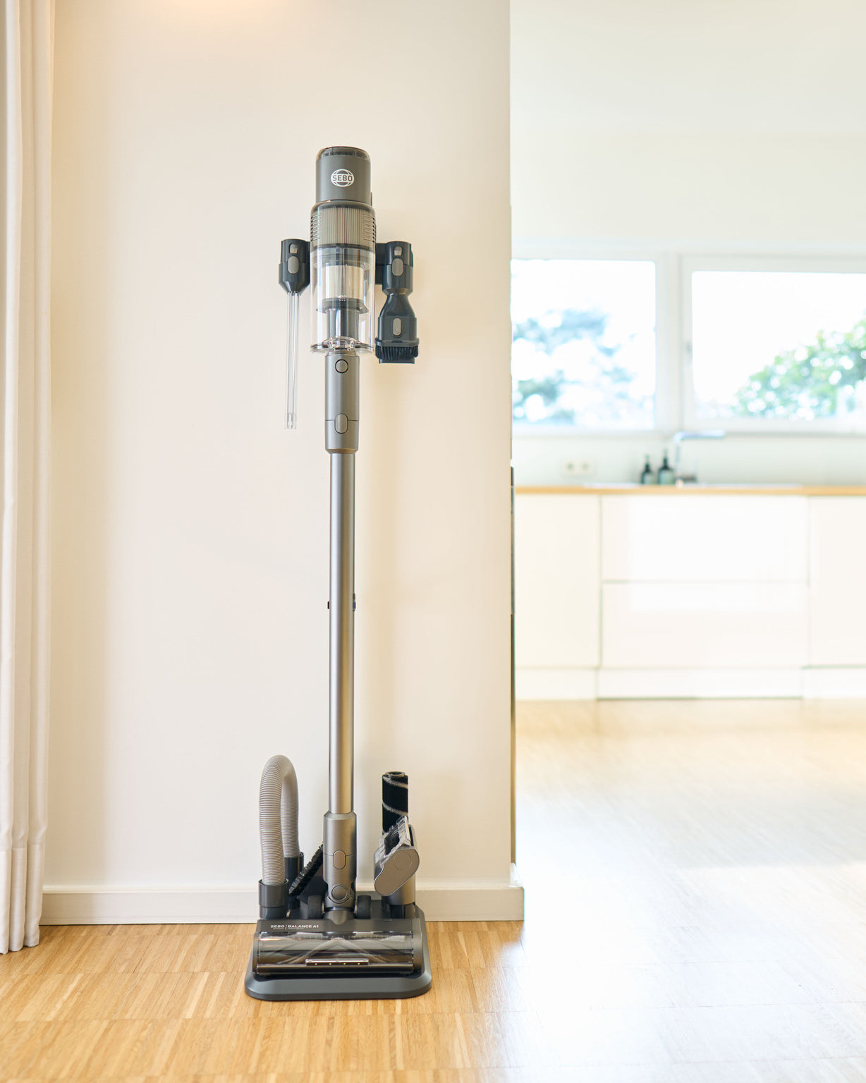 Sebo Balance A1 Tool Storage Stand Cordless Stick Vacuum