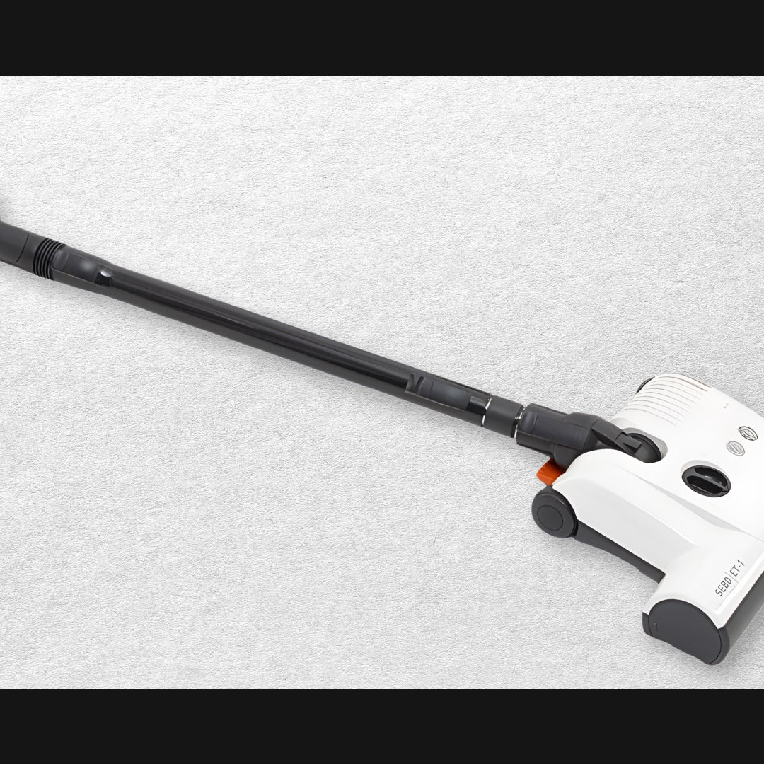 Sebo ET1 Powerhead White Flat to floor low profile
