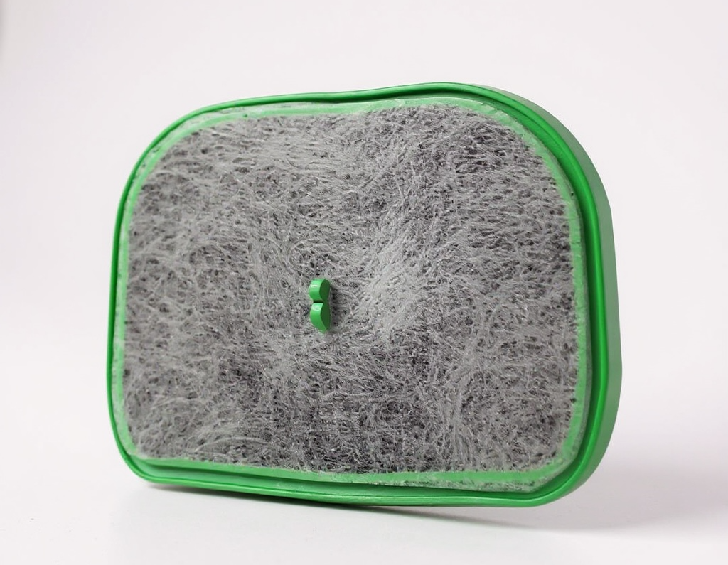 Sebo Felix Carbon Anti-Odor Motor Filter 7185AM Back side on a white background