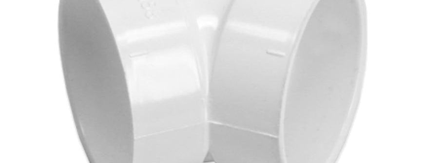 Central Vacuum 45 Degree Elbow - Geek Vacuums