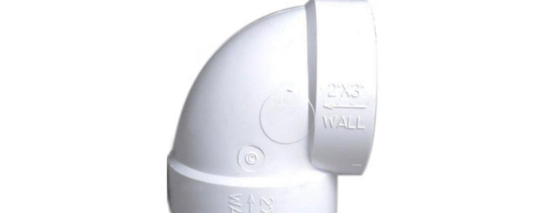 Central Vacuum Extra Short 90 Degree Elbow - Geek Vacuums