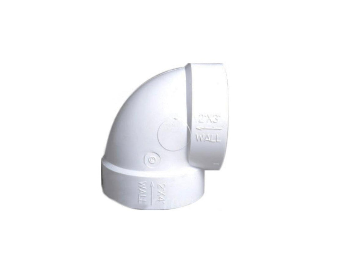 Central Vacuum Extra Short 90 Degree Elbow - Geek Vacuums