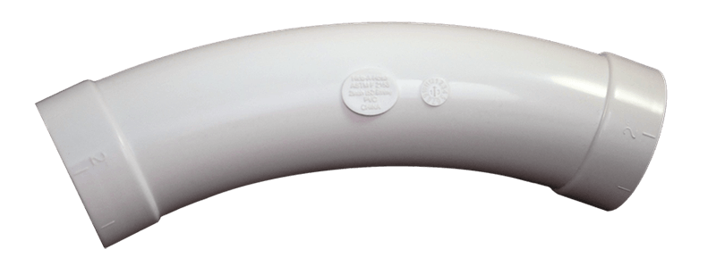 Central Vacuum Hide A Hose 45 degree Elbow HS202141 For in wall retractable system - Geek Vacuums