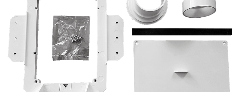 Central Vacuum Hide A Hose HS4000 Rough In Kit HS3000 For in wall retractable system - Geek Vacuums