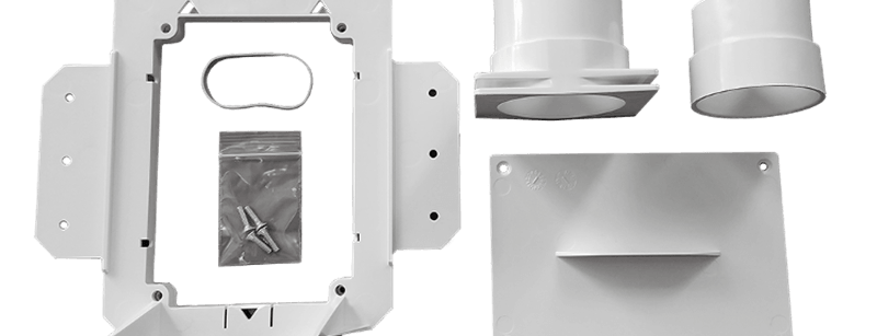 Central Vacuum Hide A Hose HS5000 Rough In Kit HS5000R For in wall retractable system - Geek Vacuums