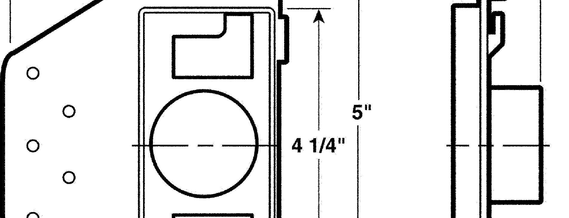 Central Vacuum Plastic Backup Plate for Metal or Plastic Inlets- White – 5568W - Geek Vacuums