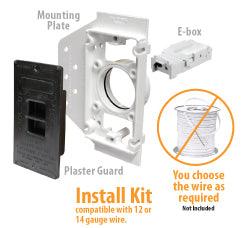 Central Vacuum Rough In Kit – Compatible with 12 or 14 Gauge Wire – 775851 - Geek Vacuums