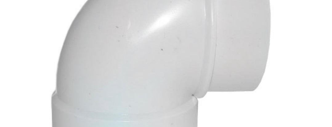 Central Vacuum Short 90 Degree Street Elbow - Geek Vacuums