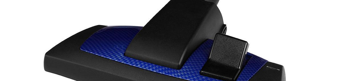 Central Vacuum Wessel 1-1/4'' RD295 Combo Rug/Floor Tool w/Wheel, 1 Pedal, 11'' Wide, Mtl Plate - Geek Vacuums