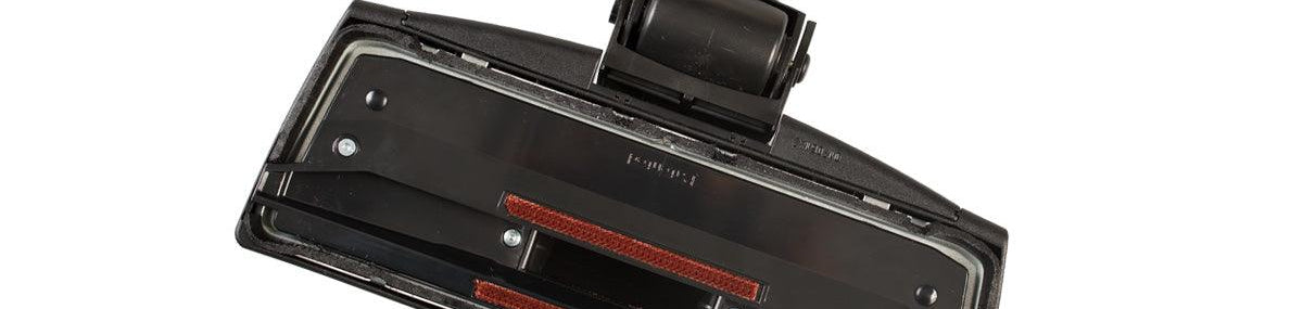 Central Vacuum Wessel 1-1/4'' RD295 Combo Rug/Floor Tool w/Wheel, 1 Pedal, 11'' Wide, Mtl Plate - Geek Vacuums