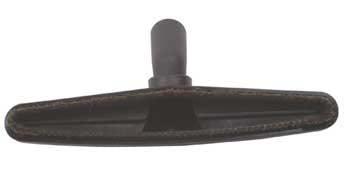 Classic floor brush seen from the side.