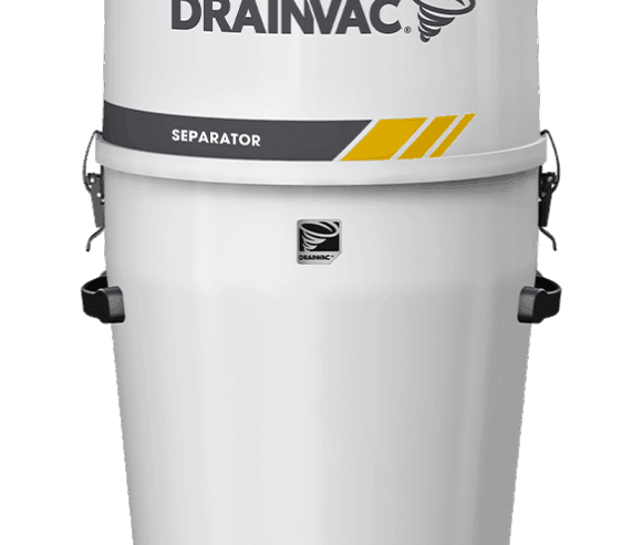 Drain Vac Central vacuum separator with cartridge filter - Geek Vacuums