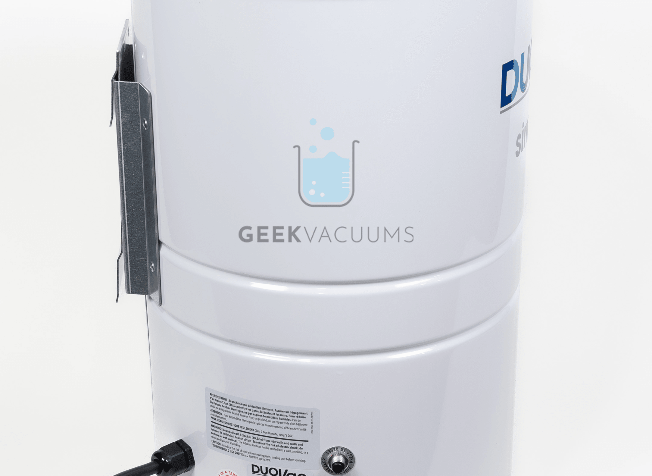 DuoVac SIMPLICI-T Central Vacuum - Geek Vacuums