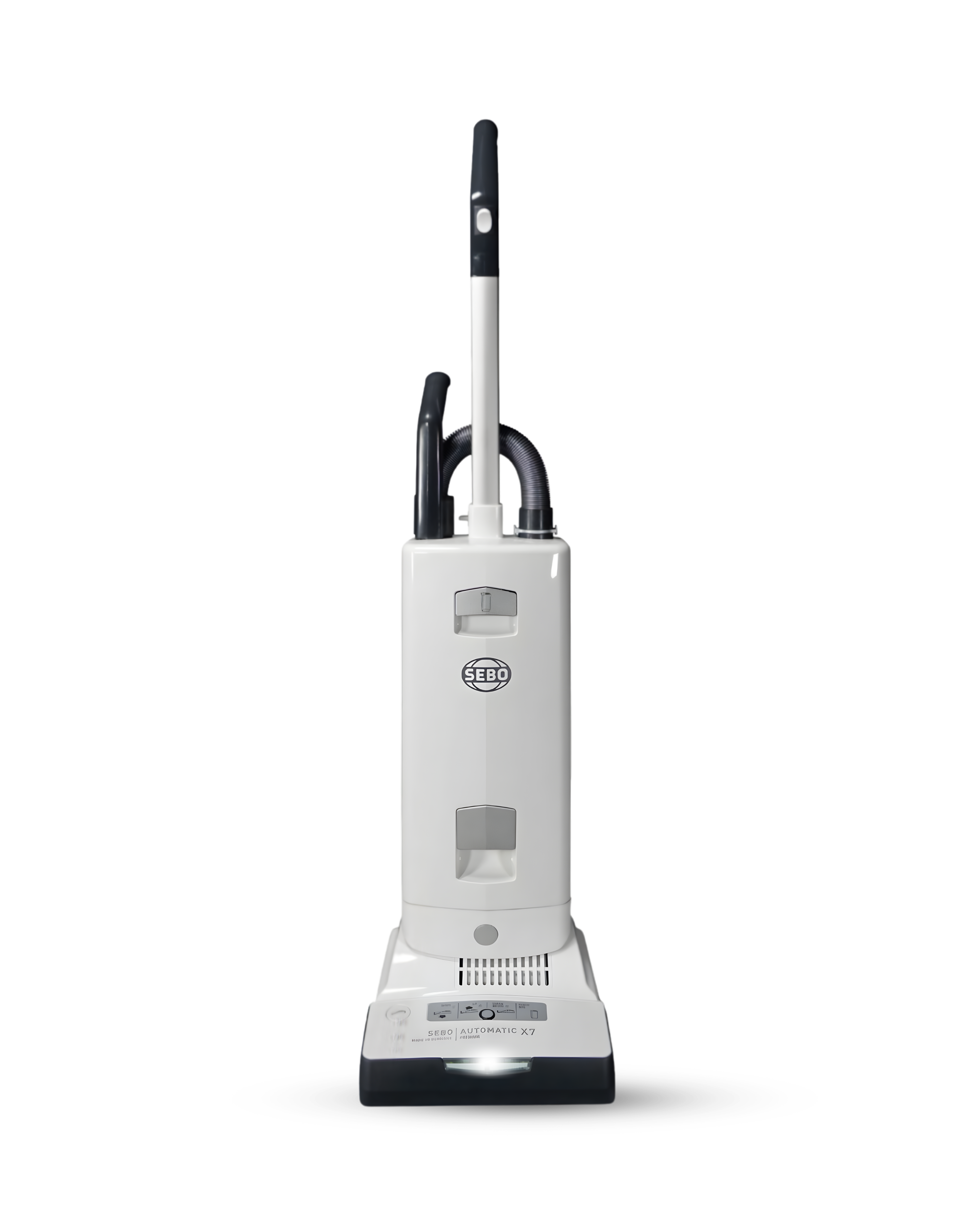 SEBO Automatic X7 Premium upright vacuum in White