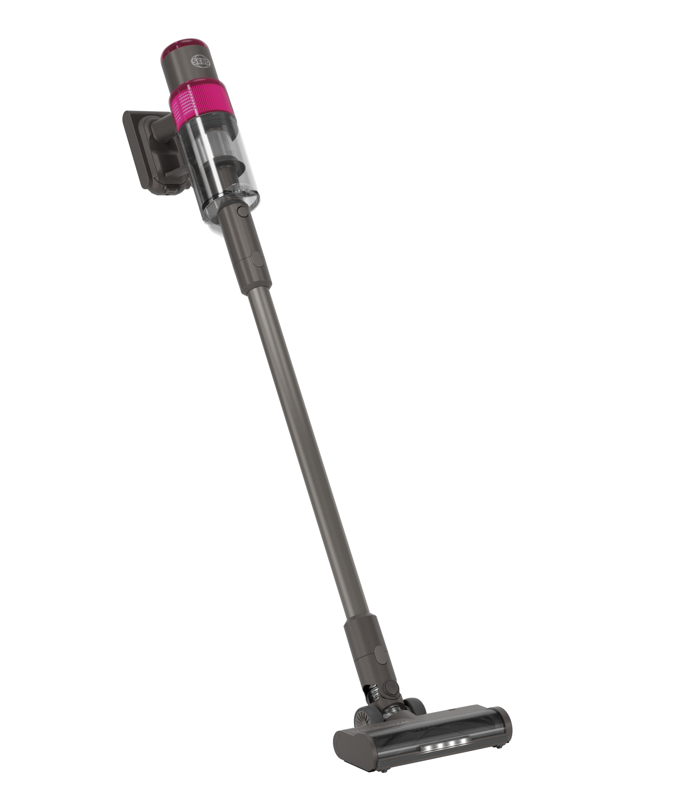 New SEBO balance cordless vacuum magenta pink 