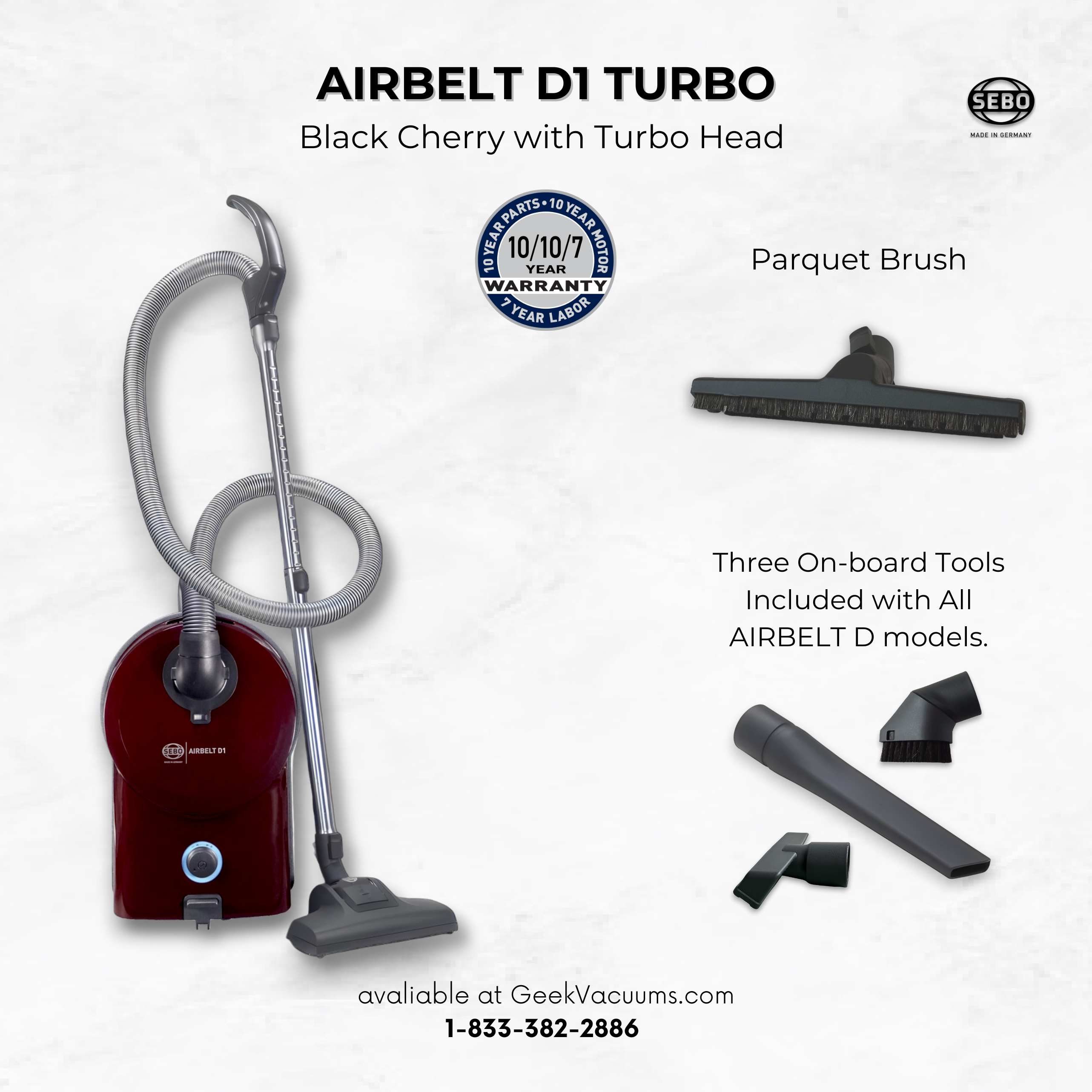 Sebo Airbelt D1 Turbo