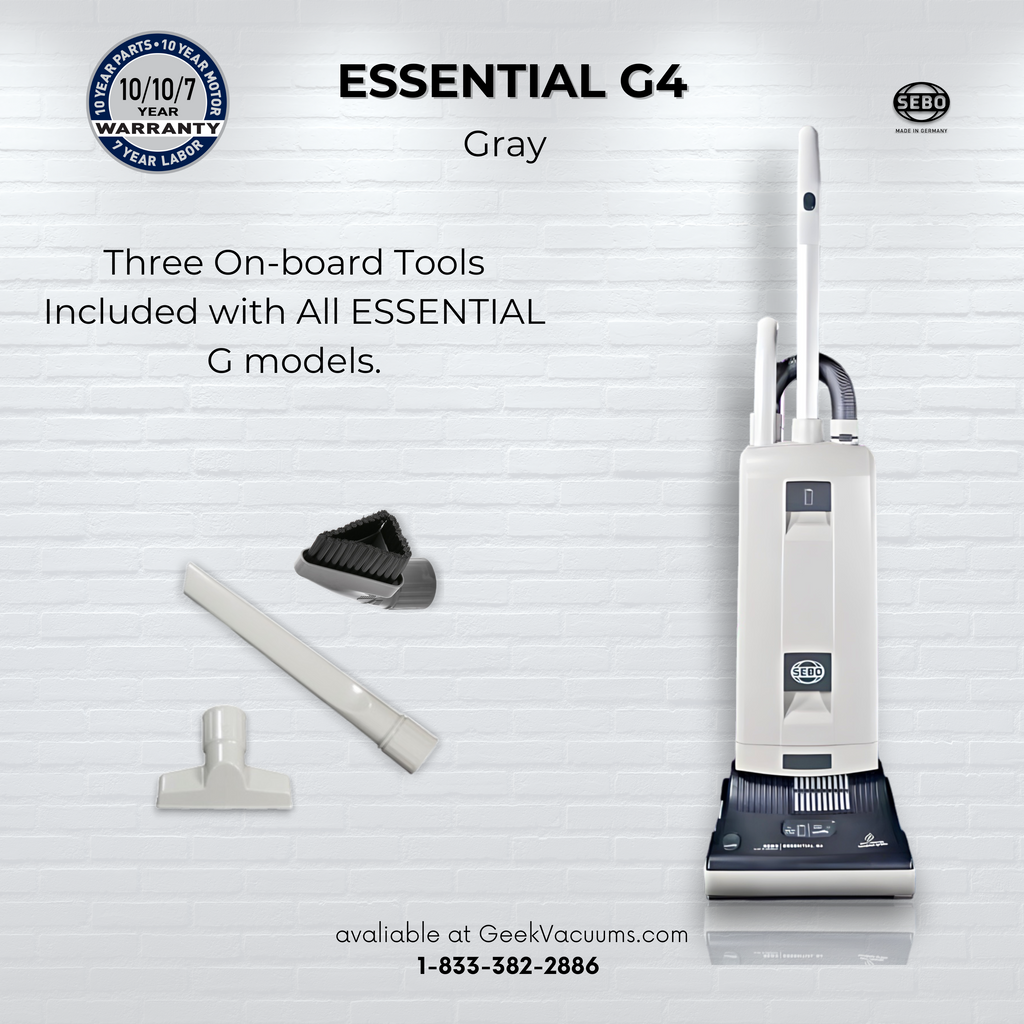 SEBO Essential G4 and G5 Commercial Grade Vacuum