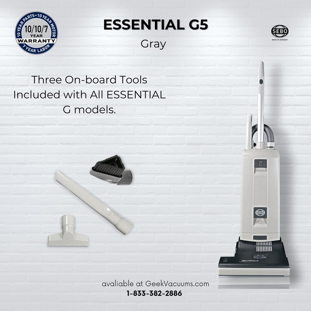 SEBO Essential G4 and G5 Commercial Grade Vacuum