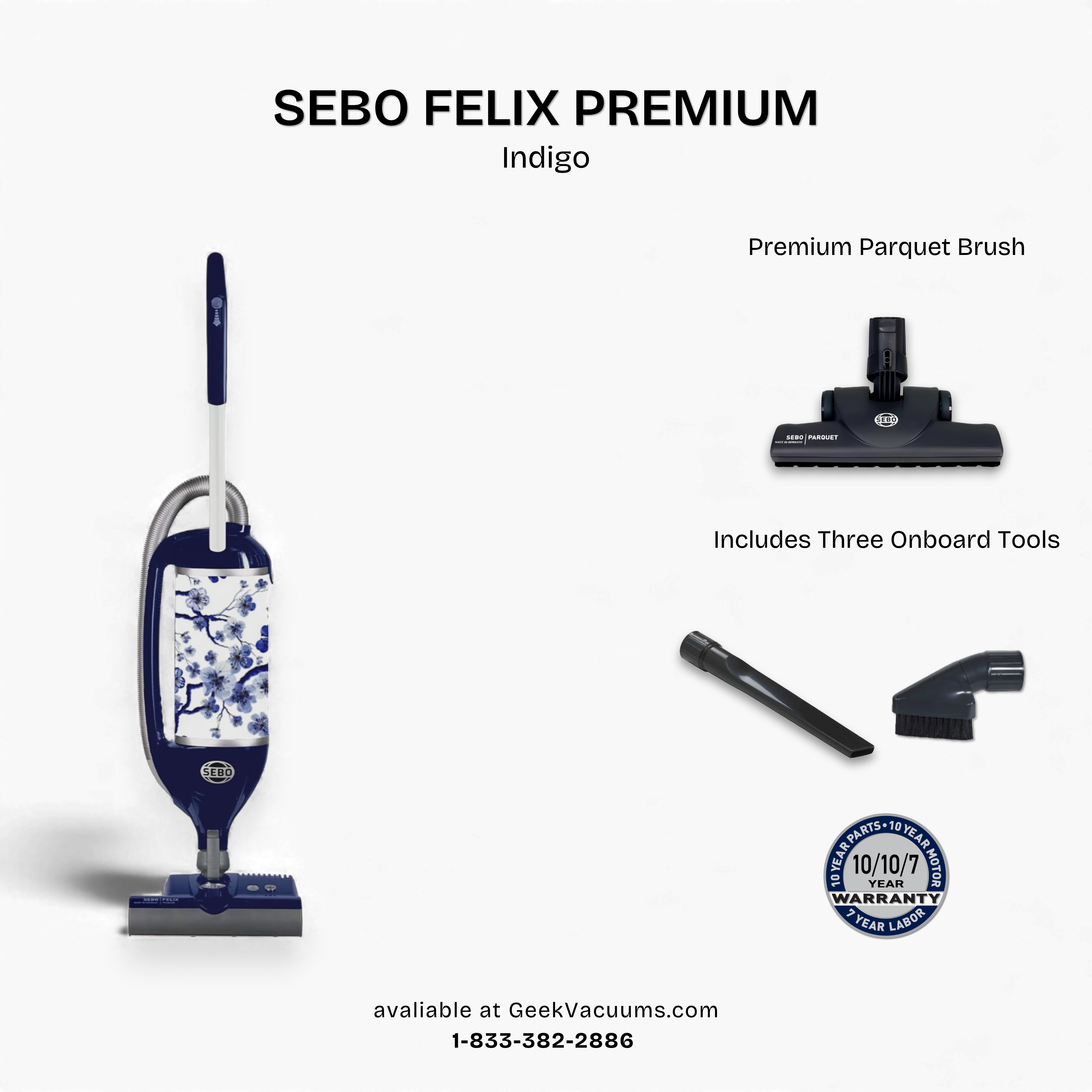 Sebo Felix Premium Upright Vacuum