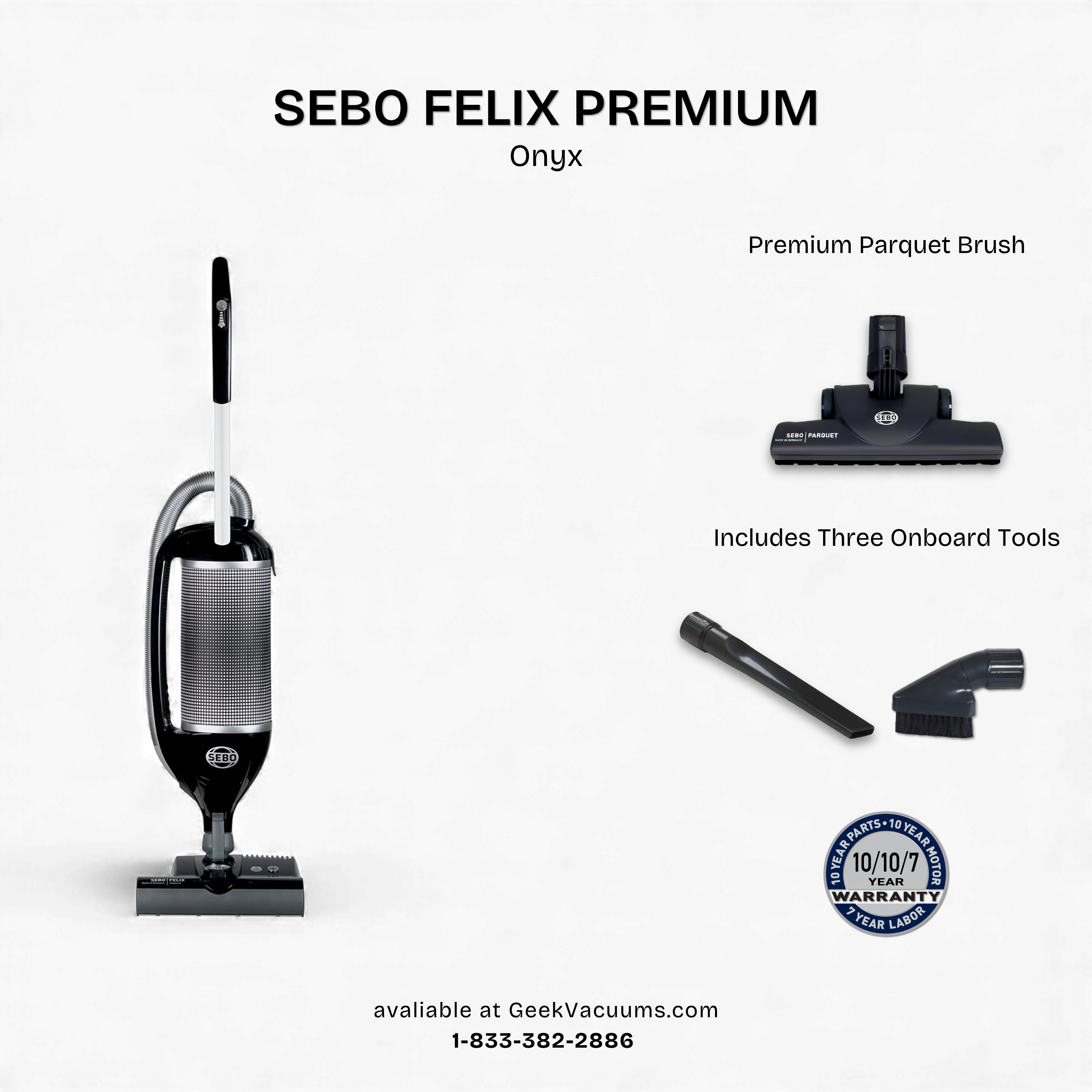 Sebo Felix Premium Upright Vacuum