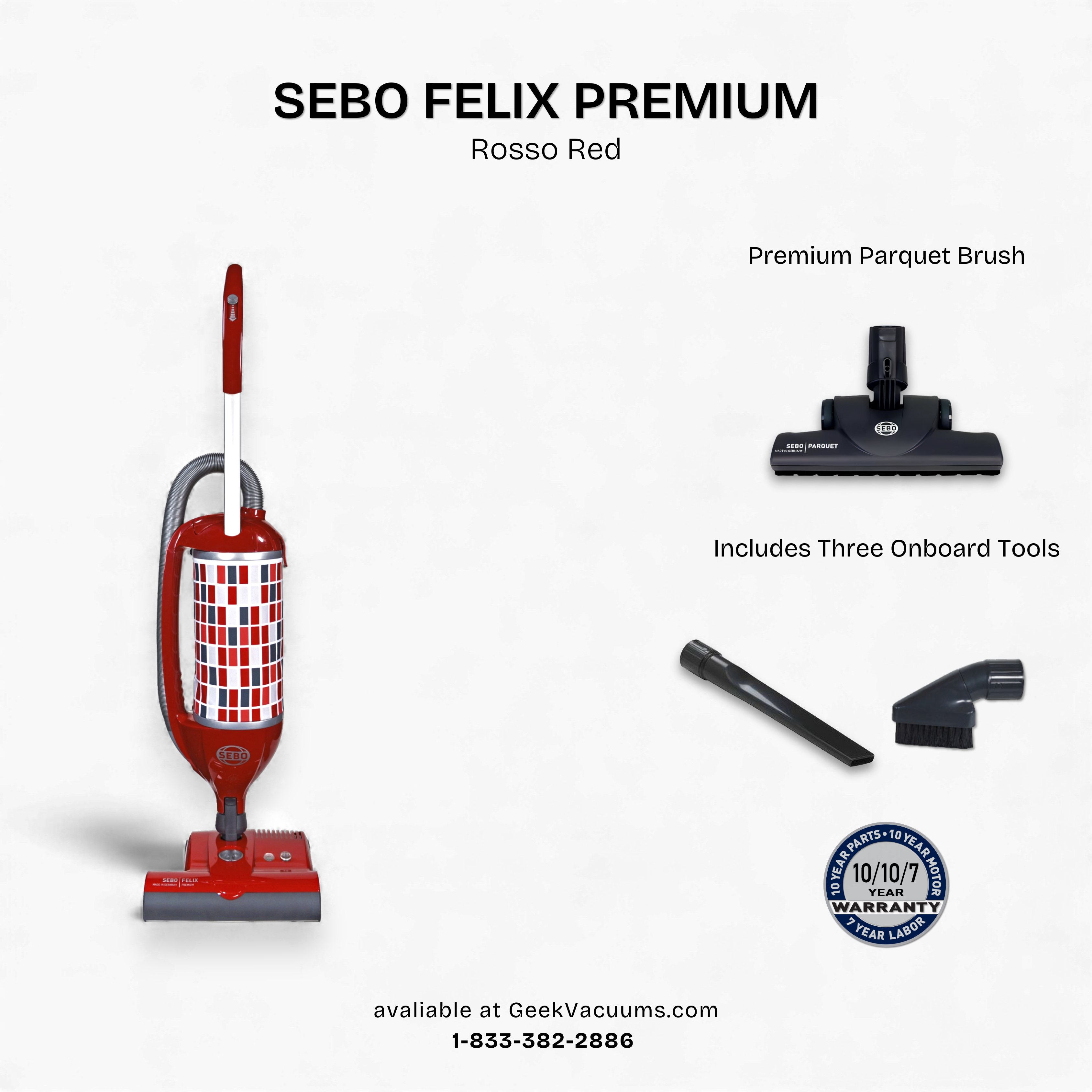 Sebo Felix Premium Upright Vacuum