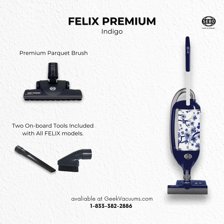 Sebo Felix Vacuum Cleaner Hospital Grade Filtration