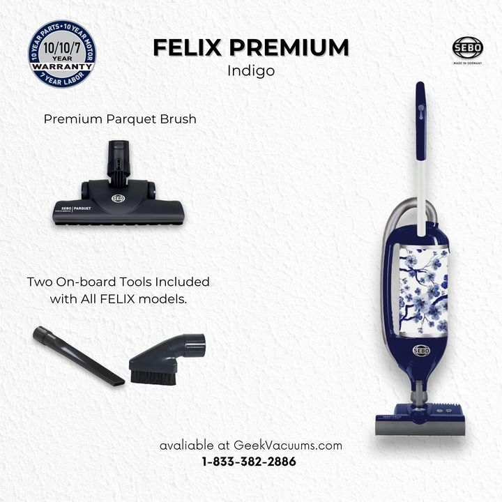 Sebo Felix Vacuum Cleaner Hospital Grade Filtration