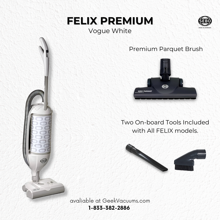 Sebo Felix Vacuum Cleaner Hospital Grade Filtration