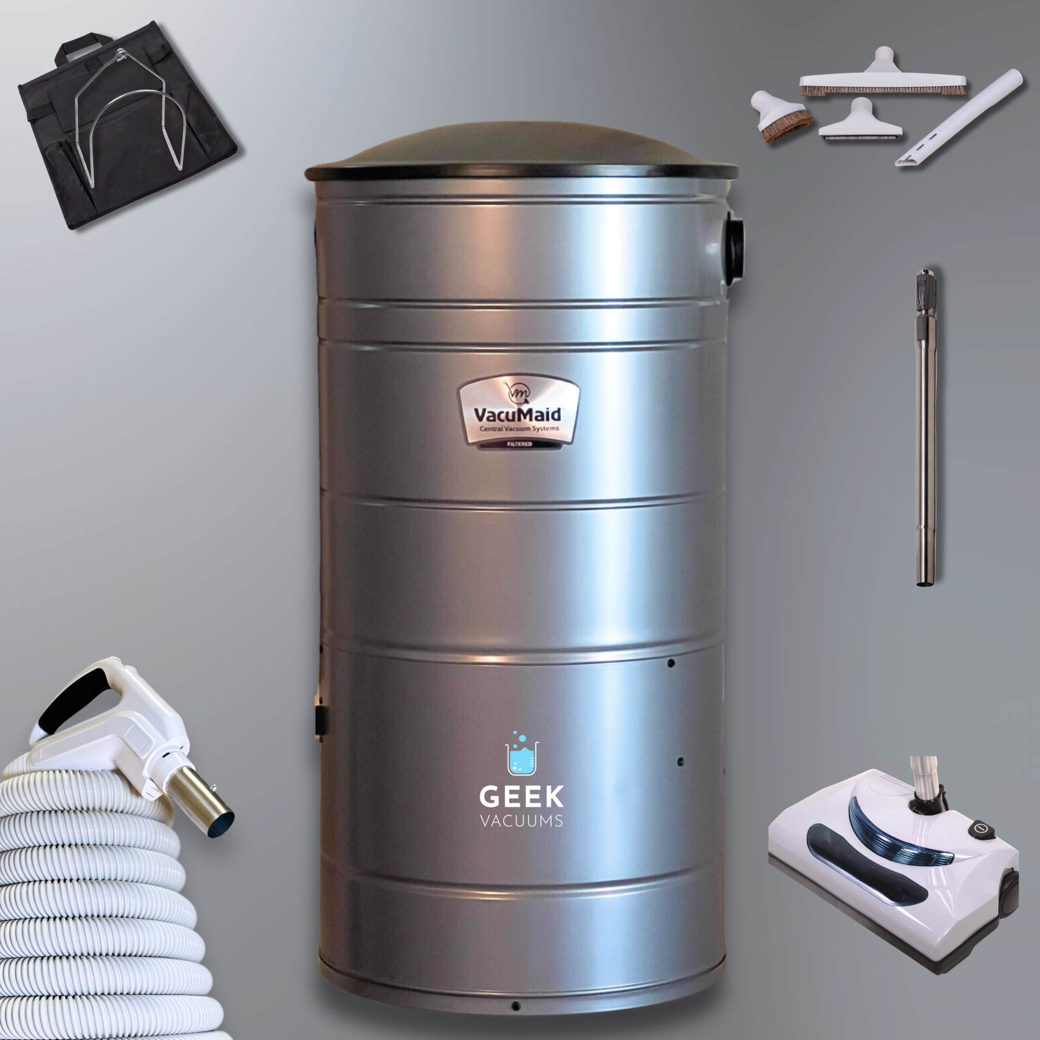 Central Vacuum Unit Kit Standard Powerhead GVac Pro