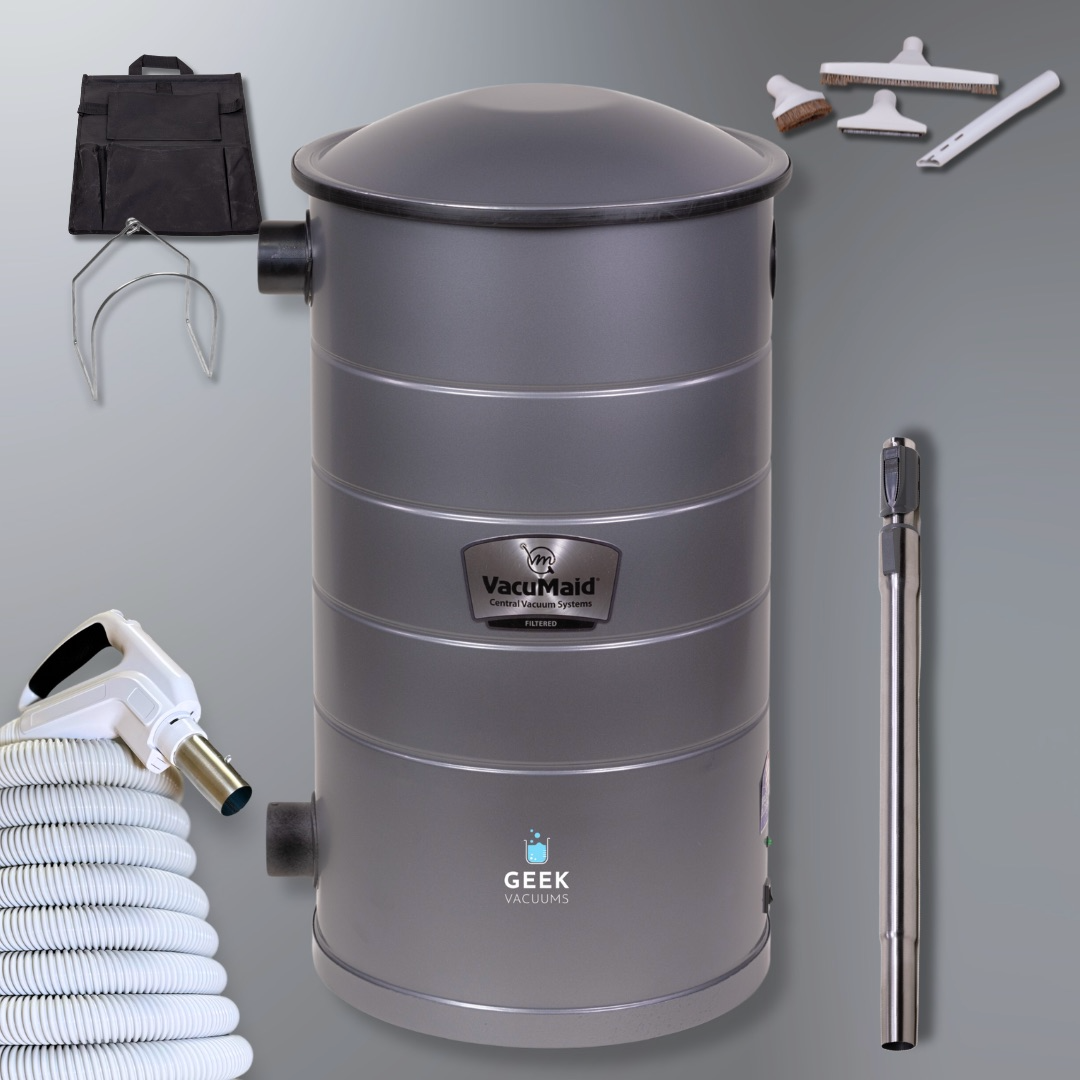 Central Vacuum Unit Kit Bare Floors Only GVac