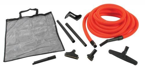 Central Vacuum Garage Kit Standard inlet 50’ hose