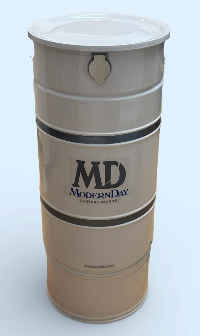 MD ModernDay M715h 120V Central Vacuum front