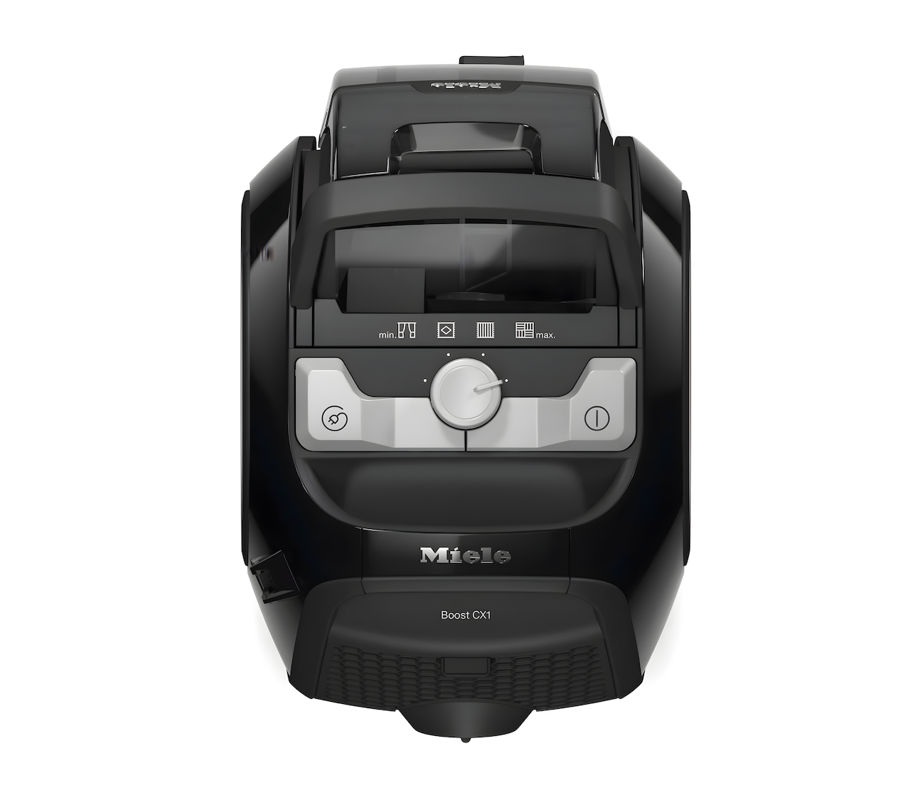 closeup of Miele Boost CX1 Cat & Dog Controls