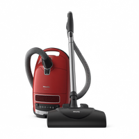 OPEN BOX Miele Complete C3 HomeCare E+ Canister Vacuum SGFEO Mango Red