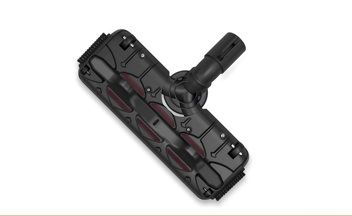 The bottom of the Miele SBD 380-3 FiberTeQ AllFloor floorhead 