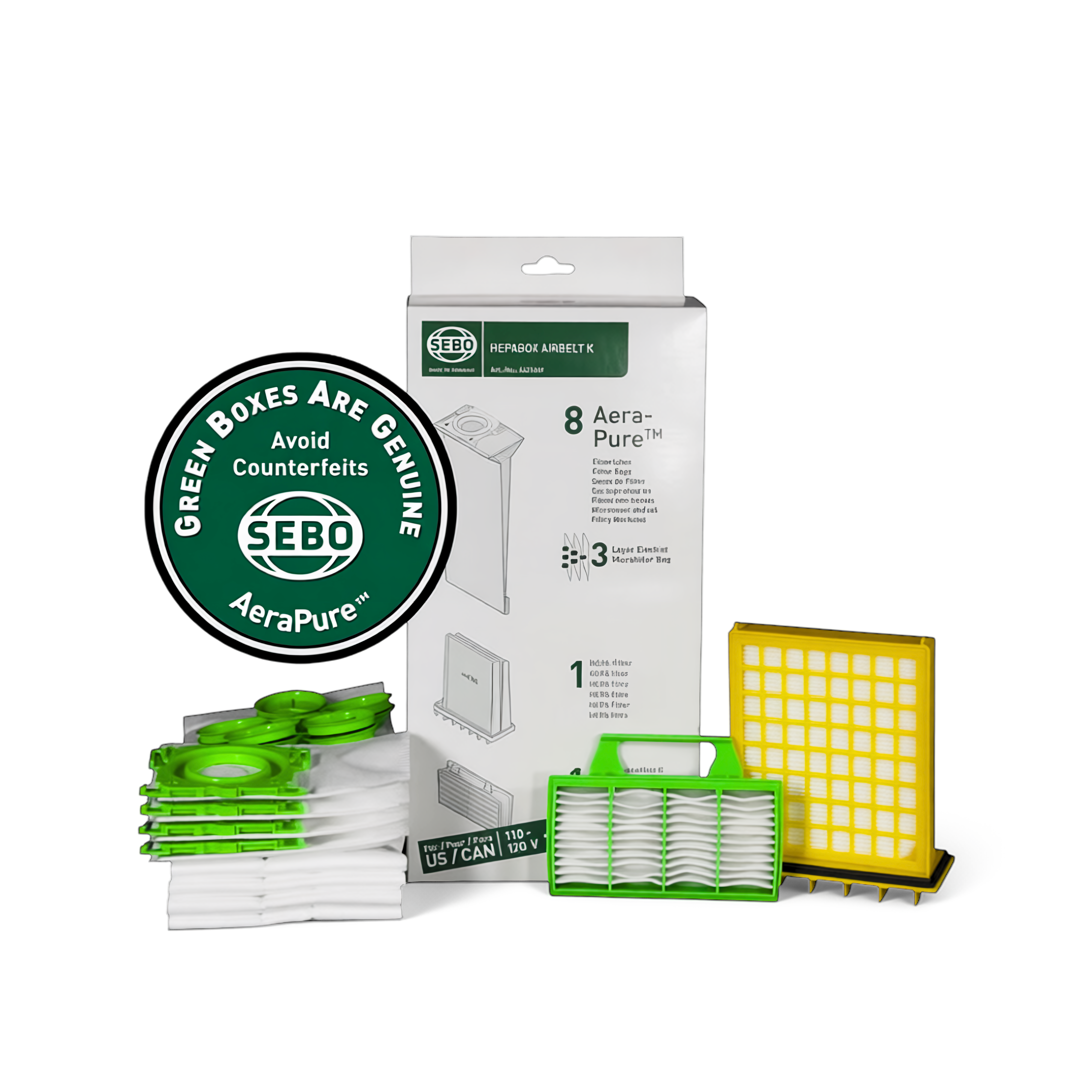 Sebo HEPA Service Box K | 6431AM