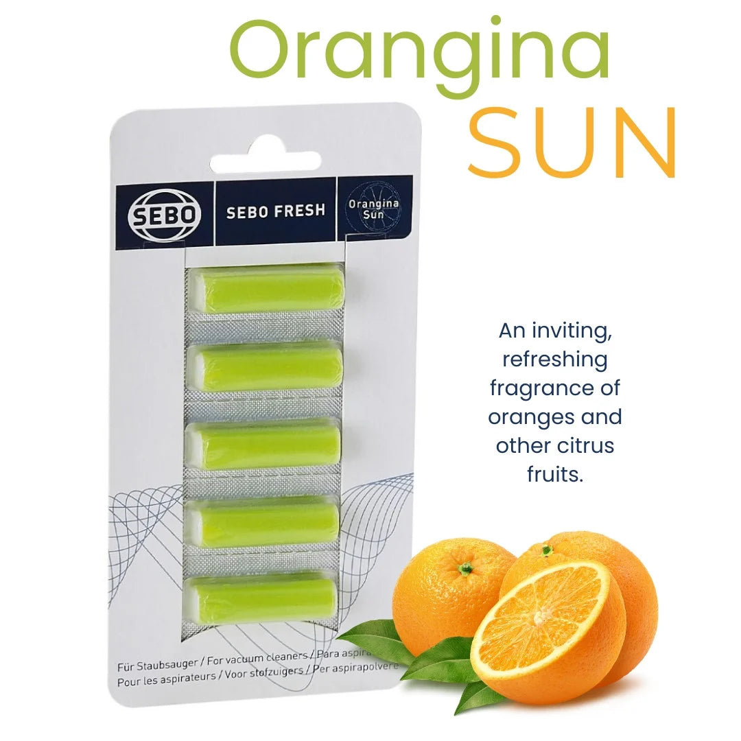 Sebo vacuum scent tablets for vacuum bag freshness