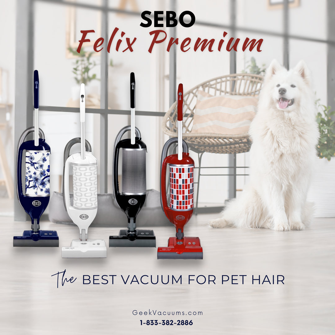 Sebo Felix Vacuum Cleaner Hospital Grade Filtration