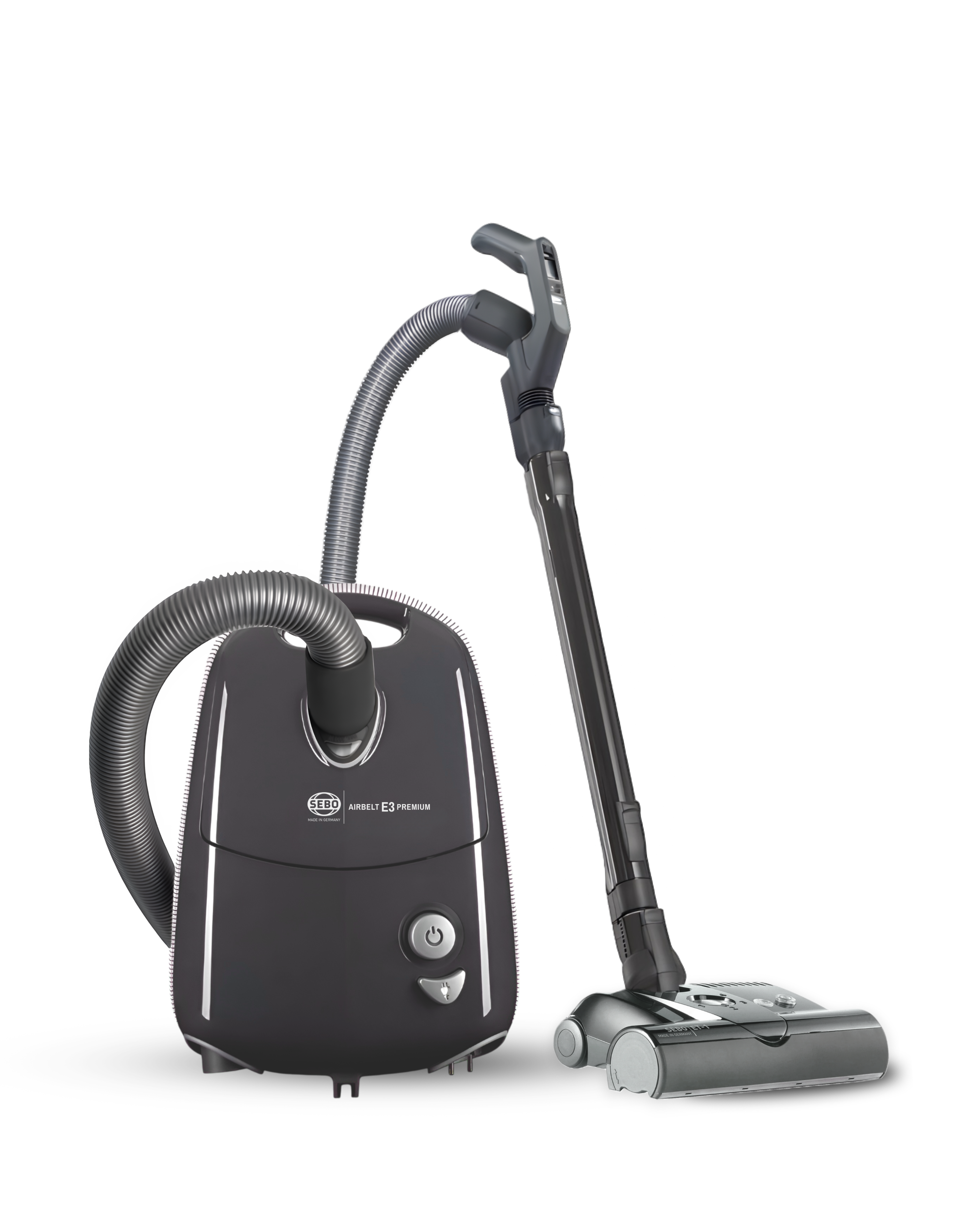 Sebo SEBO Airbelt E3 Premium Canister Vacuum with ET-1 Powerhead – Geek Vacuums
