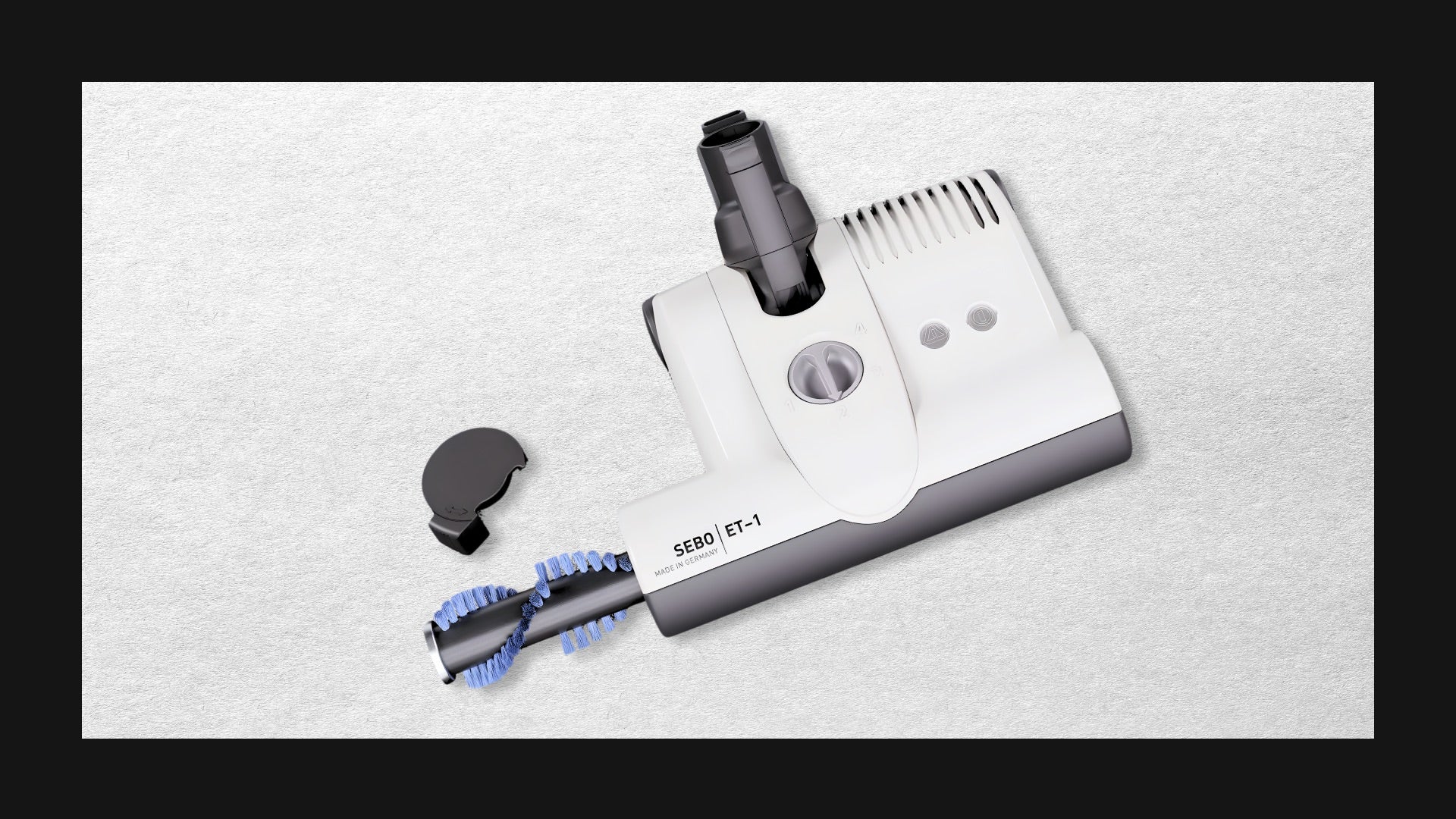 Sebo ET1 Powerhead Push Button Brush Roll Removal
