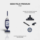 Sebo Felix Indigo Included Tools