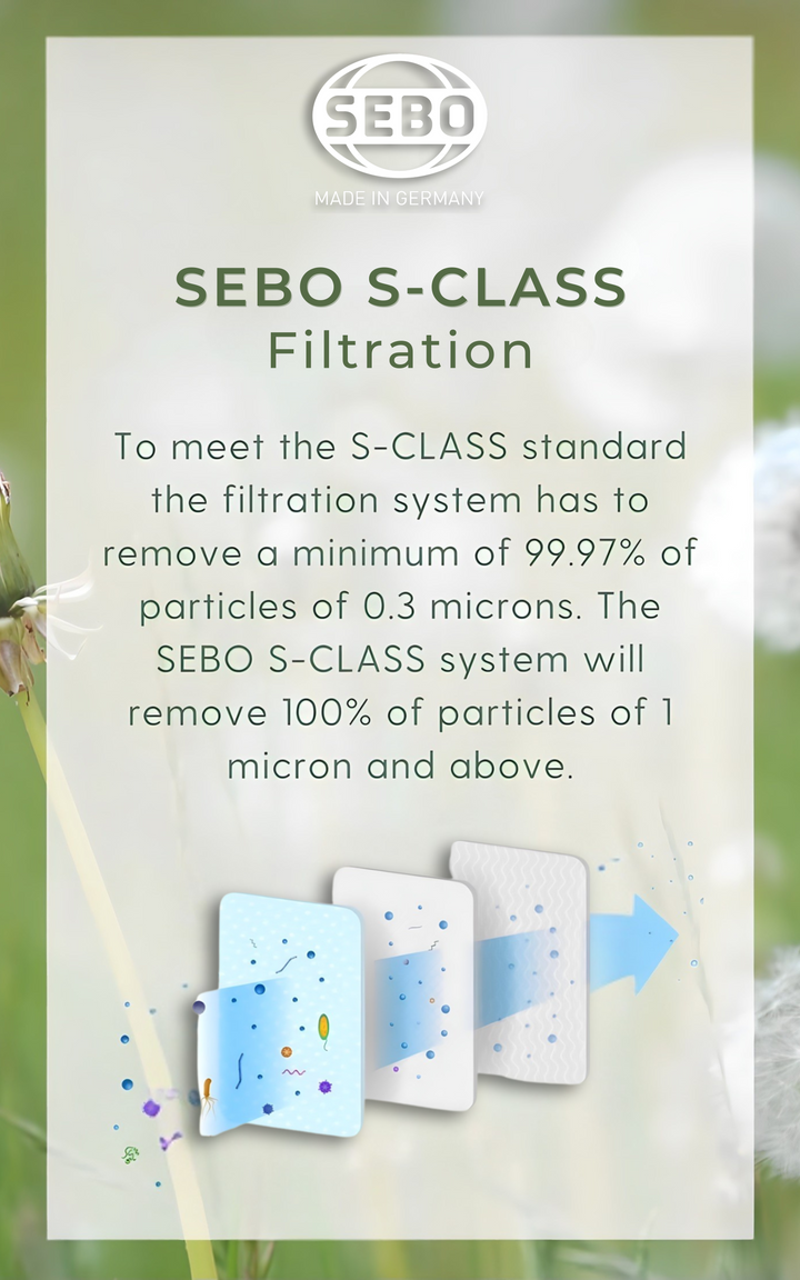 Sebo S Class Filtration Diagram